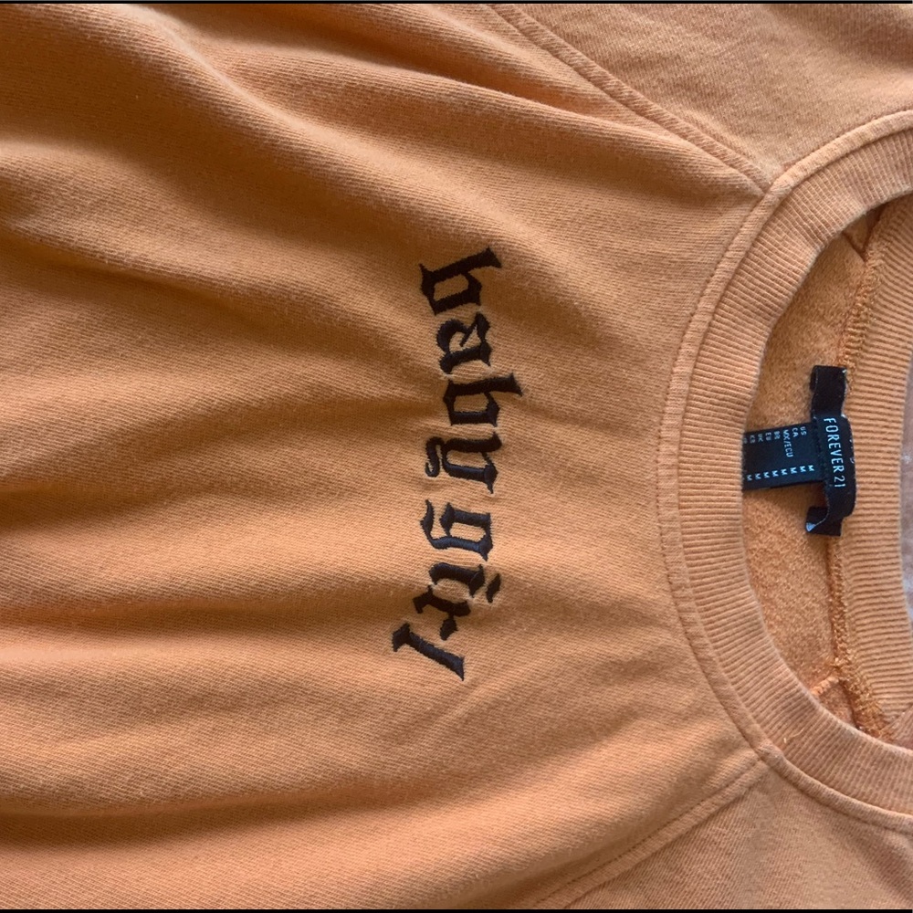 Baby Girl Cropped Crewneck